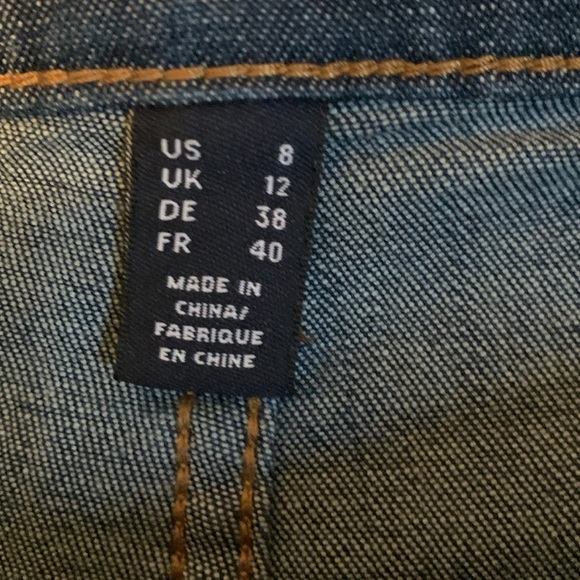 Lands end wide leg jeans. New without tags - Picture 2 of 5